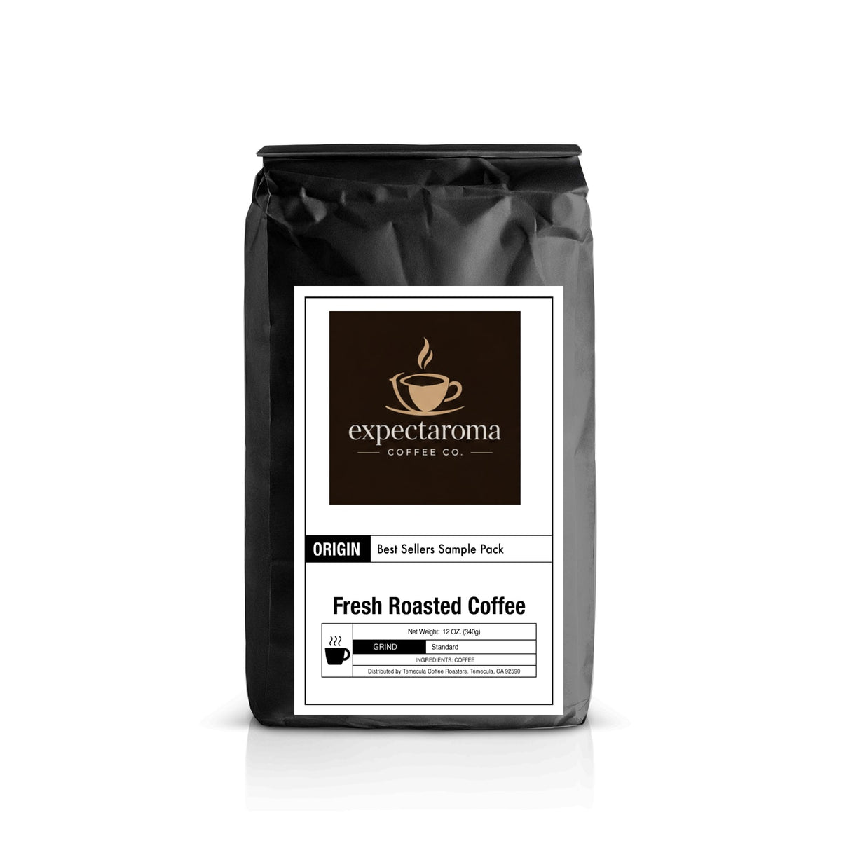 Best Sellers Sample Pack: 6Bean, Cowboy, Breakfast, Peru, Mexico, Bali